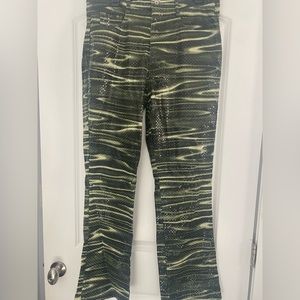 RVT patterned jeans